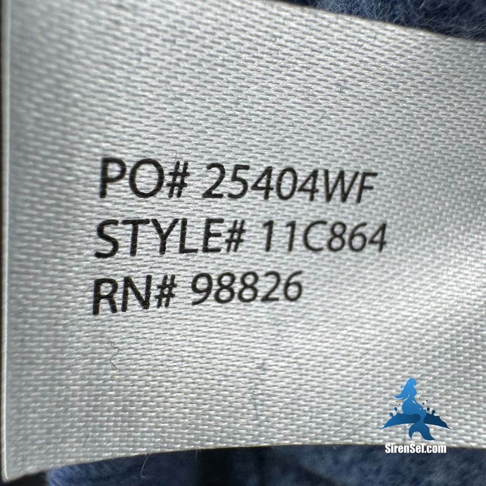 1236 U.S. Polo Assn. Full-Zip Hoodie – Size L – Heather Blue - Picture 13 of 15